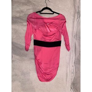 Bebe size S hot pink women’s mini dress
